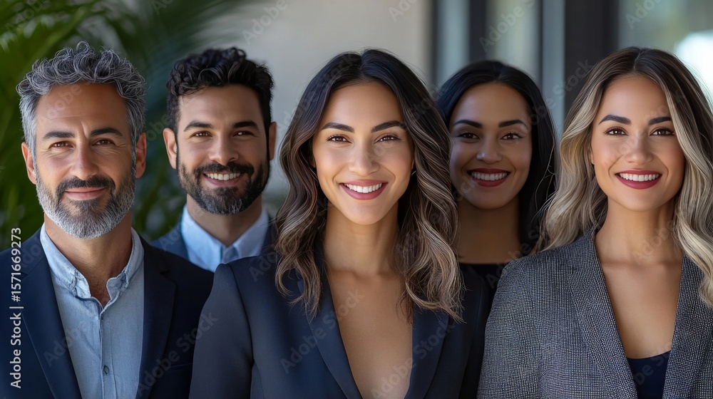 Fototapeta premium Business team portrait.