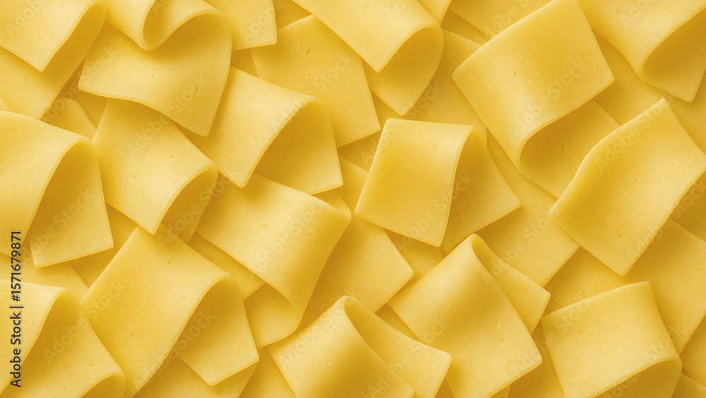 Background with Folded Mozzarella Cheese Slices Background with Folded Mozzarella Cheese Slices