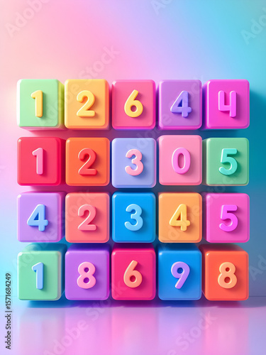 Number blocks spell out