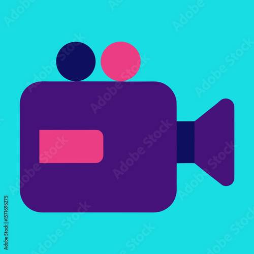 Video Camera Icon For Call