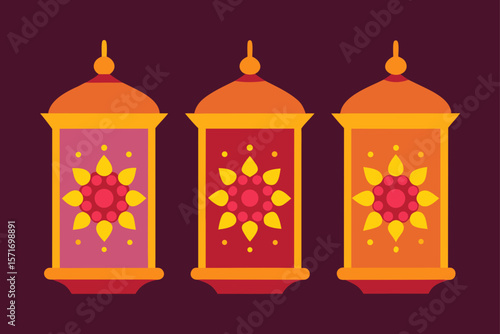 lantern in the window