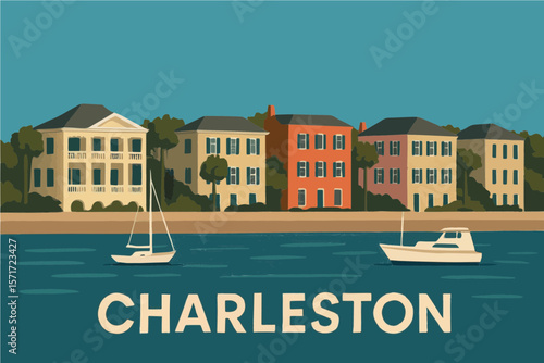 Charleston Waterfront View

