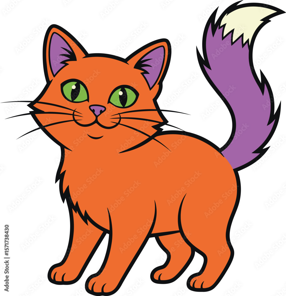 lovable cartoon cats, varied feline characters, charming animal graphics lovable cartoon cats, varied feline characters, charming animal graphics