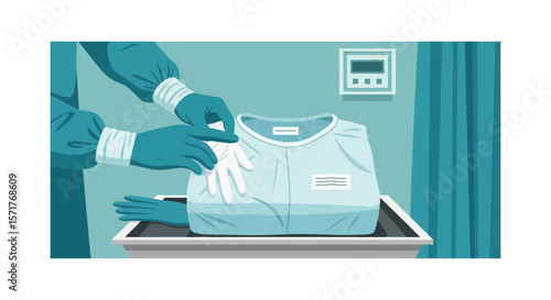 Preparing Surgical Tools For Operating Room And Maintaining Sterility