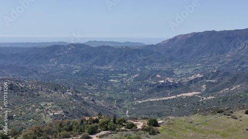 view from the top of the mountain