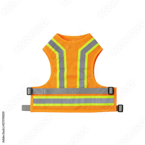 Canvas Print High visibility safety vest for dogs
