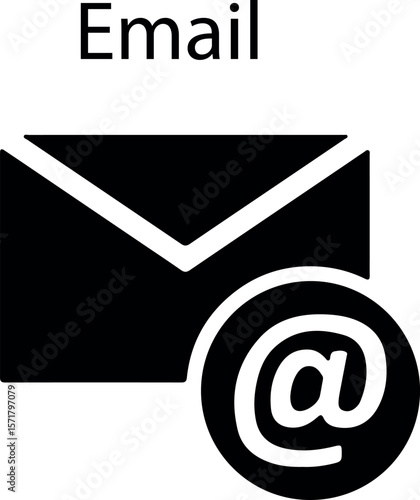 Set of mail envelope icon in linear style. Closed envelope, opened letter,  email. Editable E-mail icon, sign of an incoming unopened message. Vector illustration
