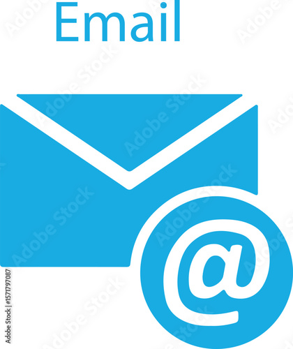 Set of mail envelope icon in linear style. Closed envelope, opened letter,  email. Editable E-mail icon, sign of an incoming unopened message. Vector illustration