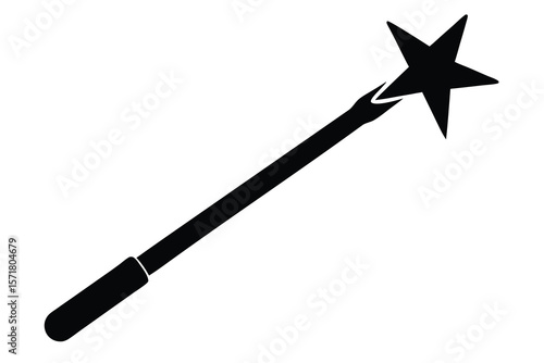 magic wand vector icon