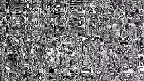  static broken old screen data error black and white grunge