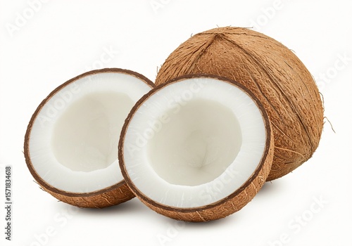 Tropical Coconut Background Campaign Image