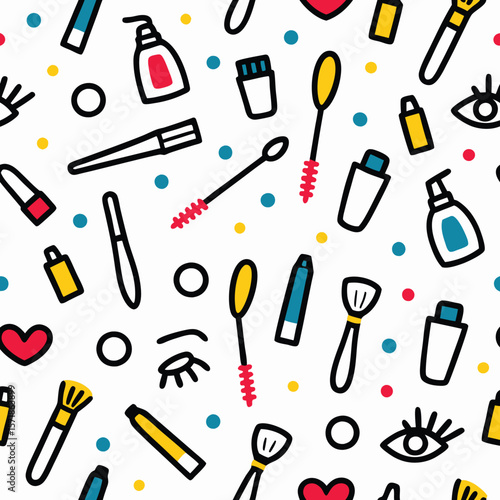 Colorful Cosmetic Pattern