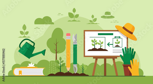 Cultivating Growth Illustrated Guide To Planting And Nurturing Seedlings At Home