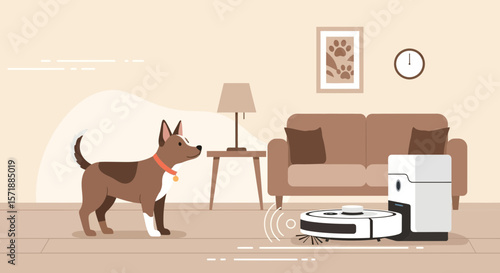 Automated Home Cleanliness A Dog's Perspective On Robotic Vacuum Cleaner Functionality