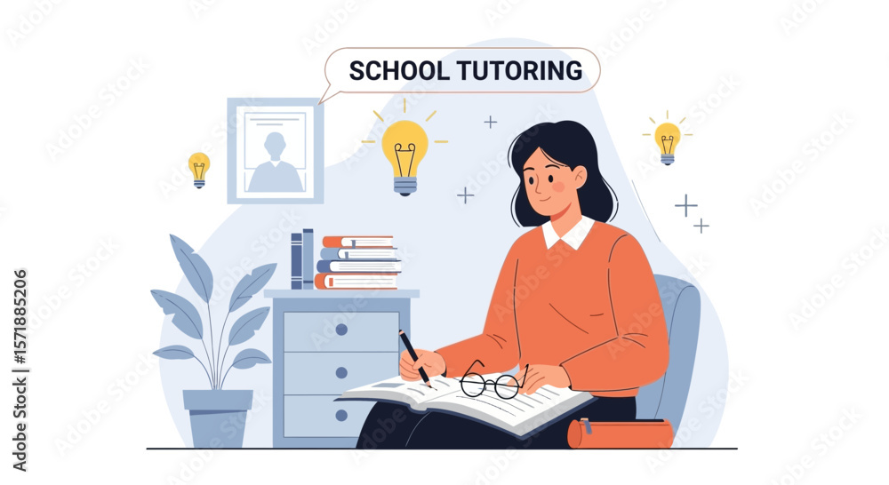 Dedicated Student Learning At Home While Embracing The Joy Of Tutoring Dedicated Student Learning At Home While Embracing The Joy Of Tutoring