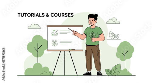 Eco Friendly Tutorials Presentation On Environmental Sustainability Courses
