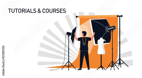 Photography Studio Setup For Beginners Creating Online Courses And Tutorials