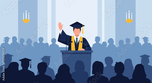 Inspiring Graduation Speech Celebrating Academic Achievement And Future Aspirations