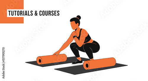 Online Fitness Tutorials And Courses With Exercise Roller For Better Performance