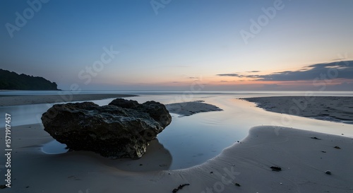Blue Hour Dawn at Pantai Bobby, Karimunjawa Archipelago