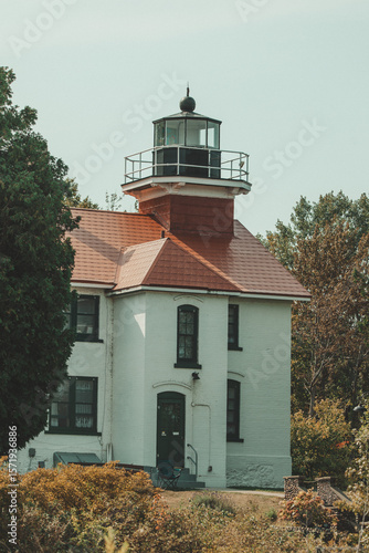 Wallpaper Mural lighthouse on the coast Torontodigital.ca