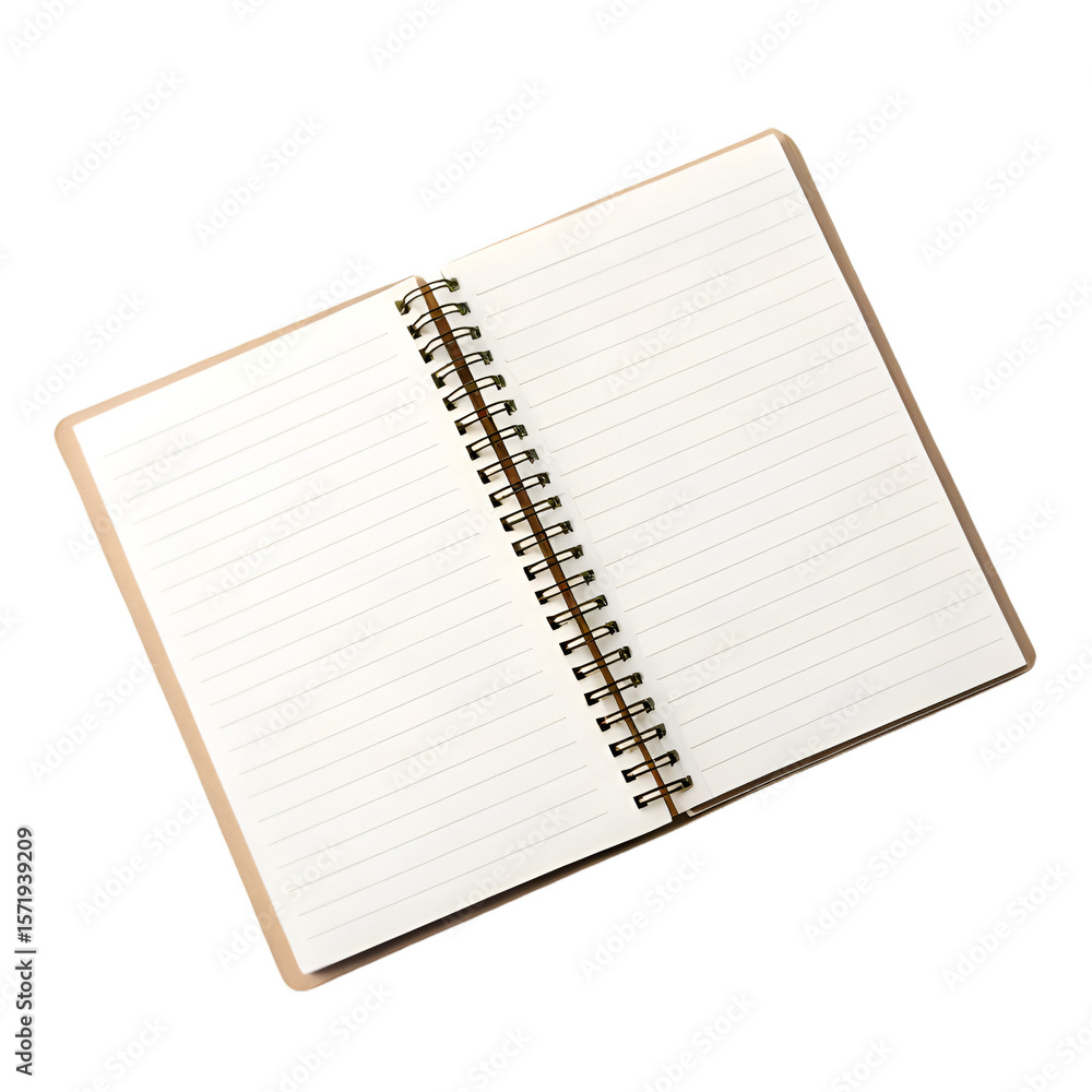 blank notebook isolated on white background blank notebook isolated on white background