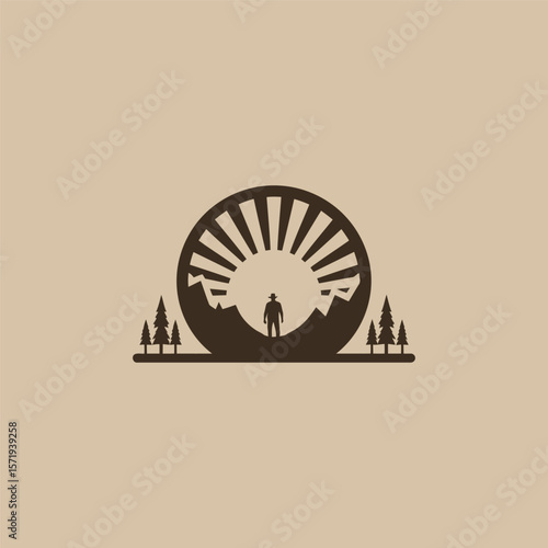 Westman logo in strong and minimalist silhouette design.