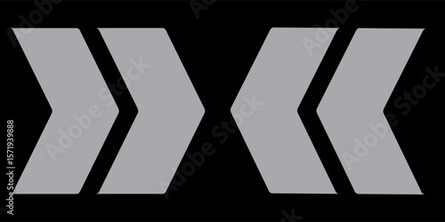 Arrow vector thin line icon, Vector. EPS10