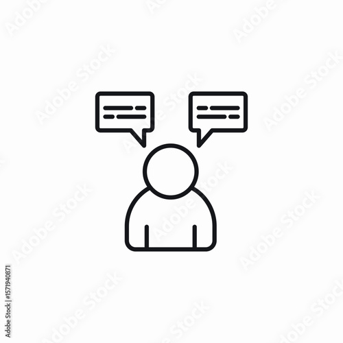 customer comments icon sign vector