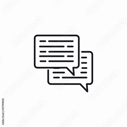 essay messages icon sign vector