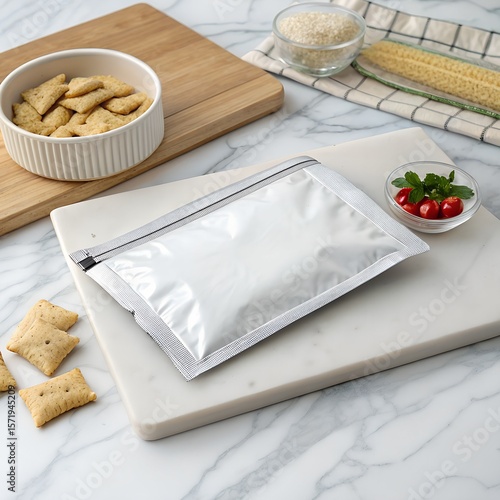 food pouch mockup