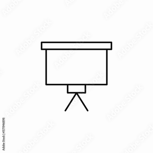 company board icon sign vector