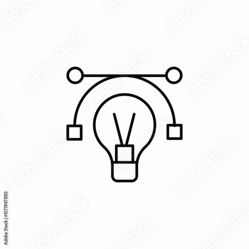 idea adjustment icon sign vector