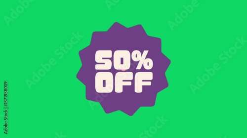 sale sign on blue