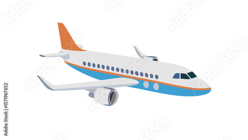 airplane in the sky