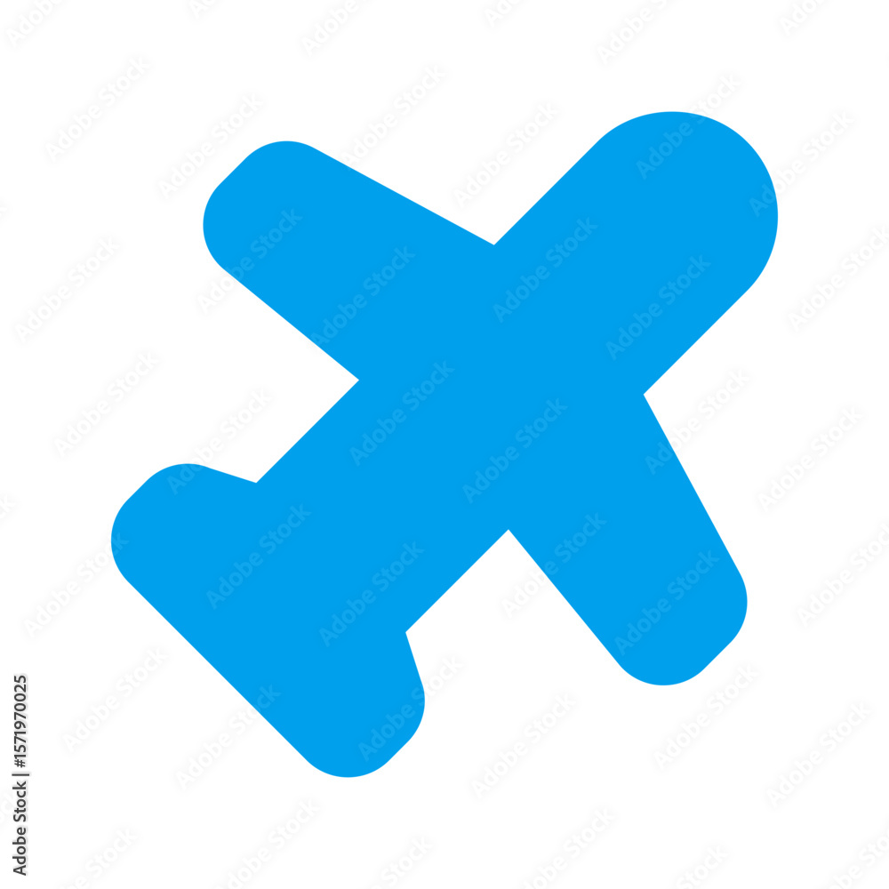 Obraz premium flight duo tone icon