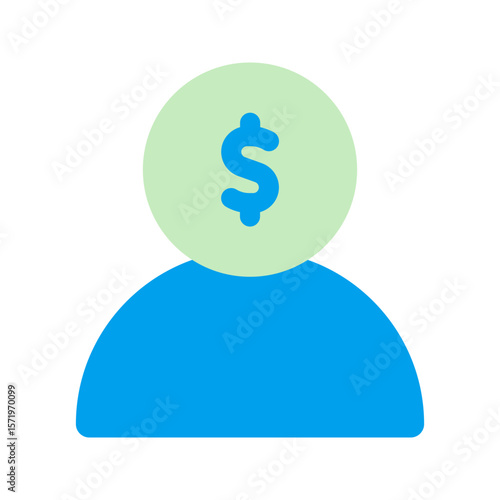 investor duo tone icon