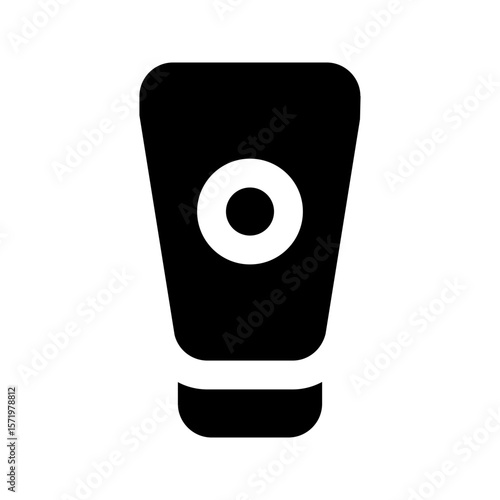 sunscreen glyph icon