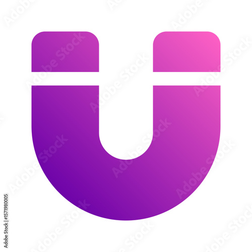 magnet gradient icon