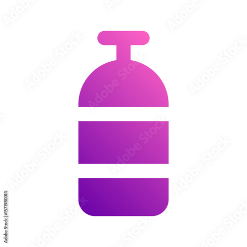 oxygen tank gradient icon