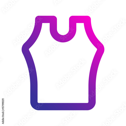 t-shirts gradient icon