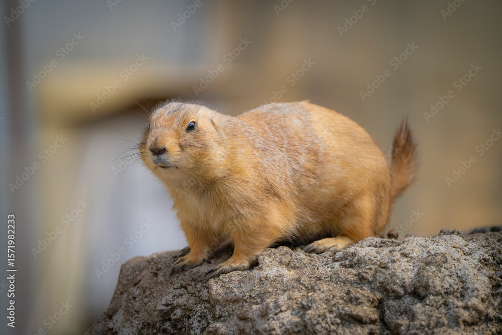 Naklejka premium 動物園の動物