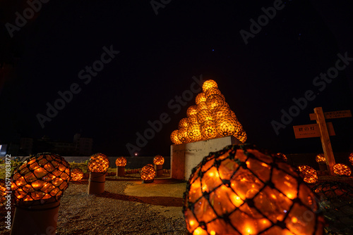 三重県志摩市浜島町 ビン玉ロード
