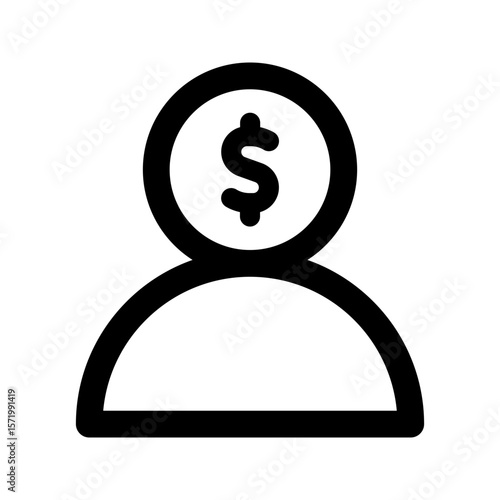 investor line icon
