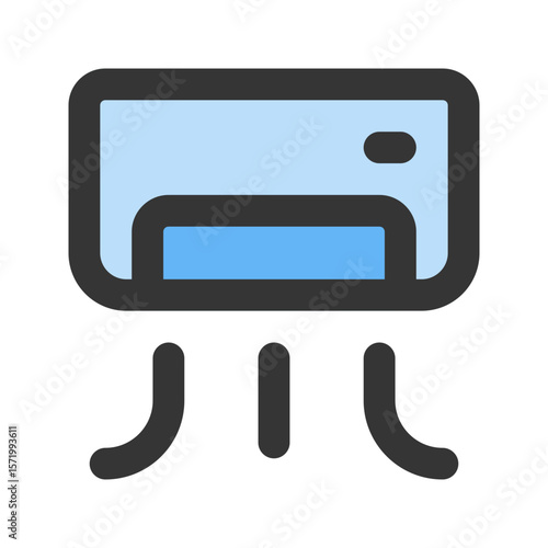 ac outline fill icon