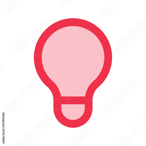 idea outline fill icon