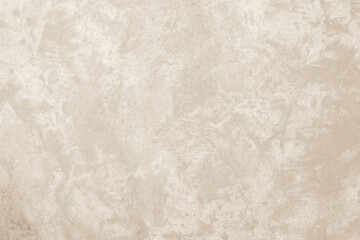 Colour old concrete wall texture background. Close up retro plain cream color cement wall background texture. Design paper vintage parchment element.