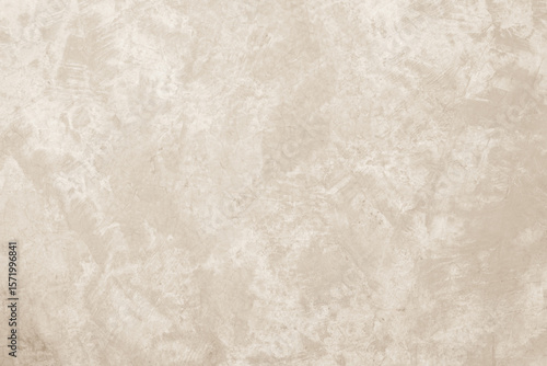 Colour old concrete wall texture background. Close up retro plain cream color cement wall background texture. Design paper vintage parchment element.