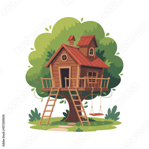 Whimsical Wheels & Wings – Playful Cartoon house Vector Collection