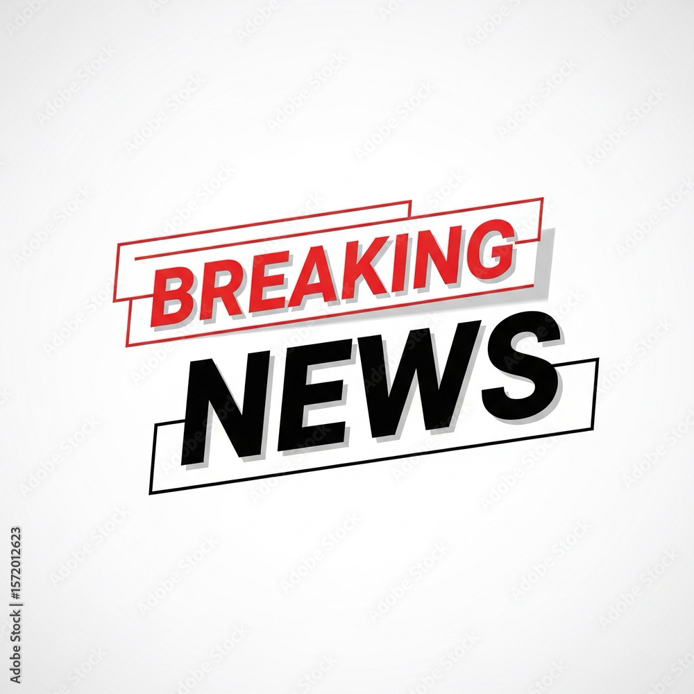 Breaking News Title Graphic
Breaking News Title Graphic
